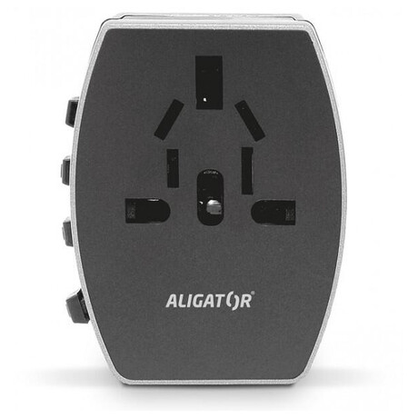 Aligator 3,4A,3xUSB,čern CHS0009 (foto 1)