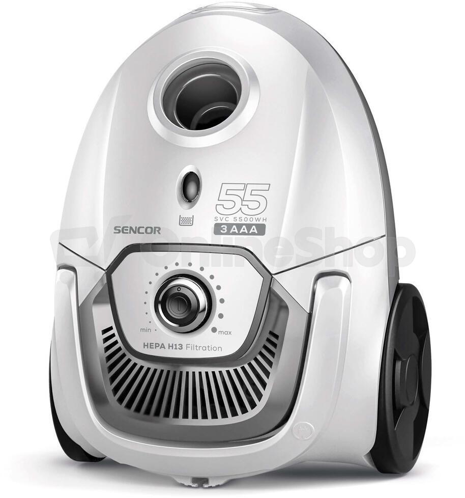 Vysavač Sencor SVC 5500WH 3AAA