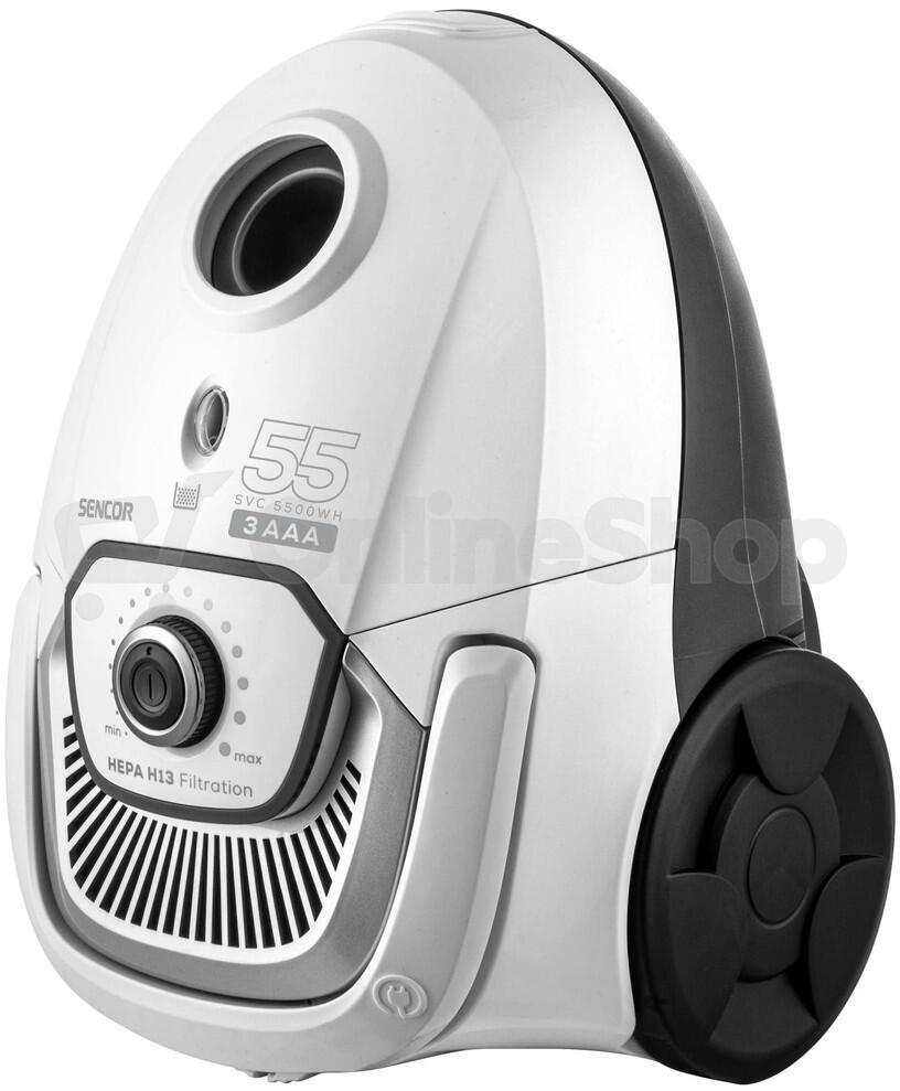 Vysavač Sencor SVC 5500WH 3AAA