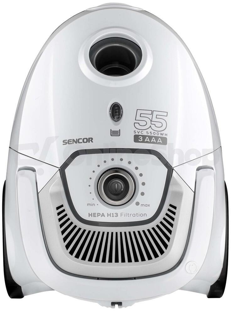 Vysavač Sencor SVC 5500WH 3AAA