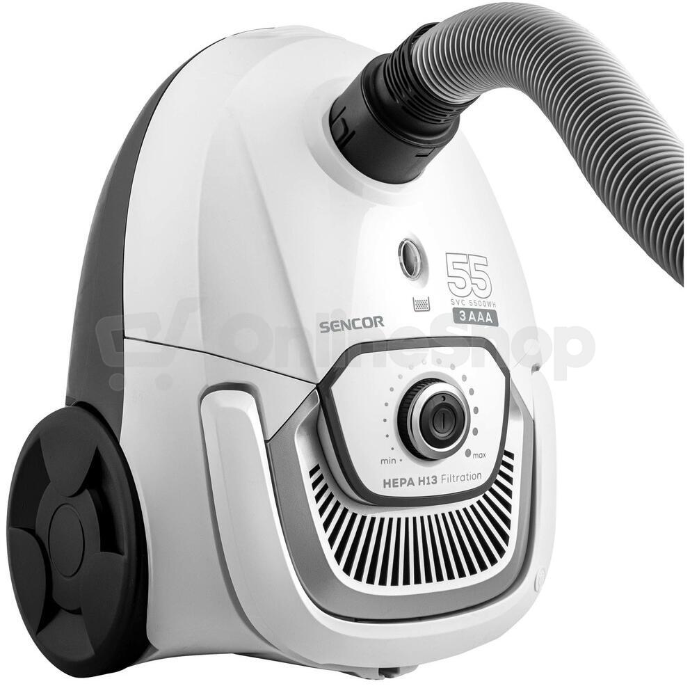 Vysavač Sencor SVC 5500WH 3AAA