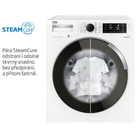 SET Praka BEKO WUE 6636 CSX0C + Suika BEKO HDF7412CSRX SLIM
