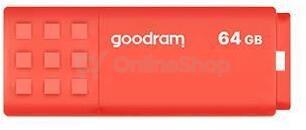 Flash disk GOODRAM USB 3.0 64GB bílo-oranžový