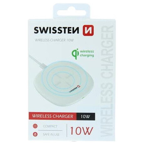 Swissten WIRELESS 10W BÍLÁ (foto 2)