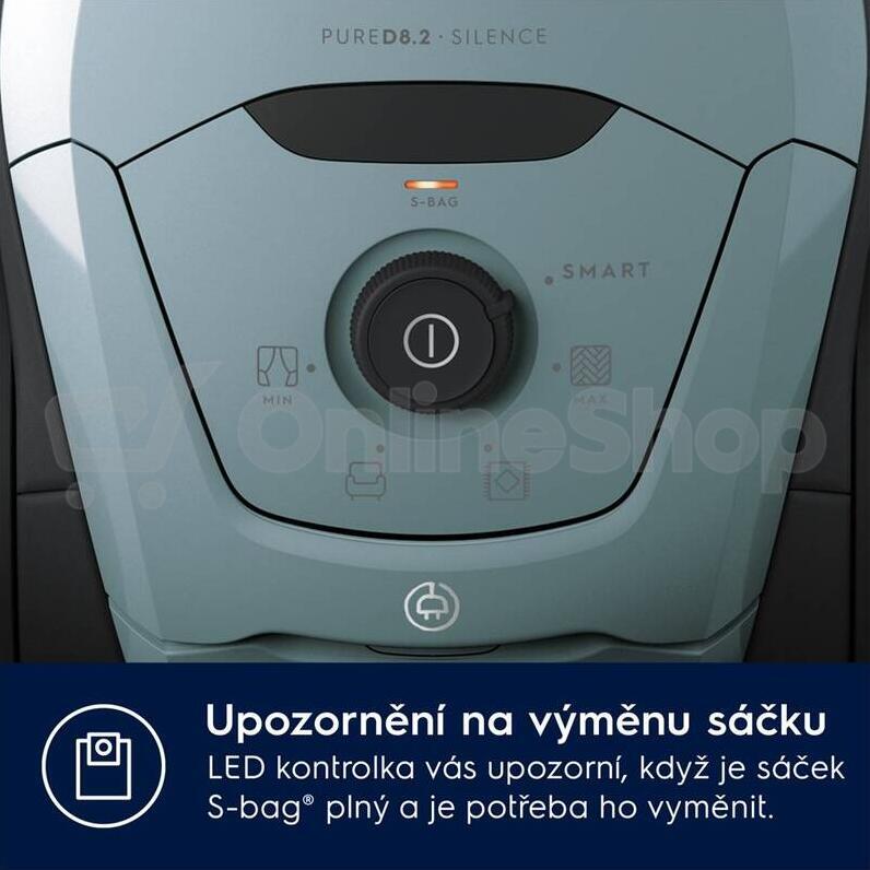 Sáčkový vysavač Electrolux PD82-4MB Pure D8