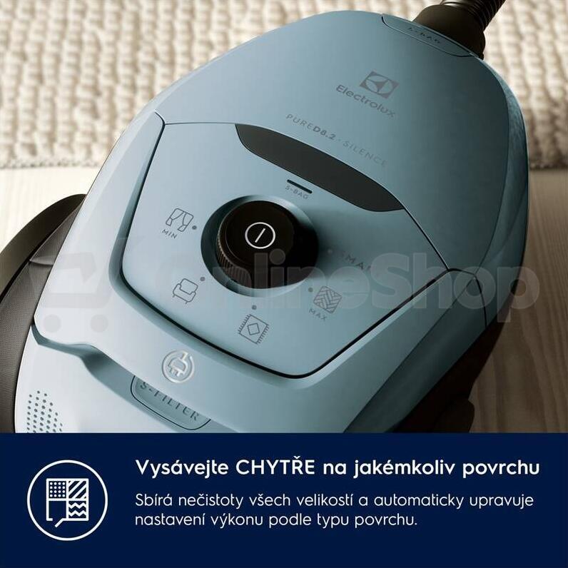 Sáčkový vysavač Electrolux PD82-4MB Pure D8