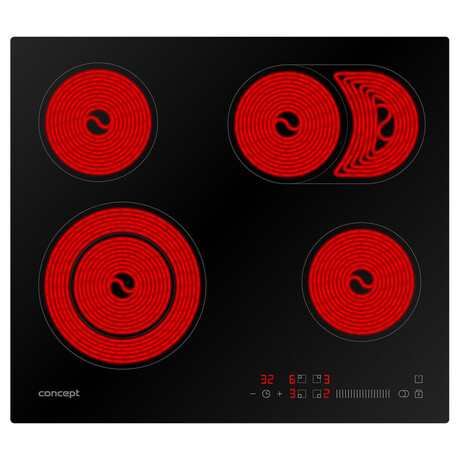 SET Trouba Concept ETV7360ss SINFONIA + Sklokeramick deska Concept SDV3760