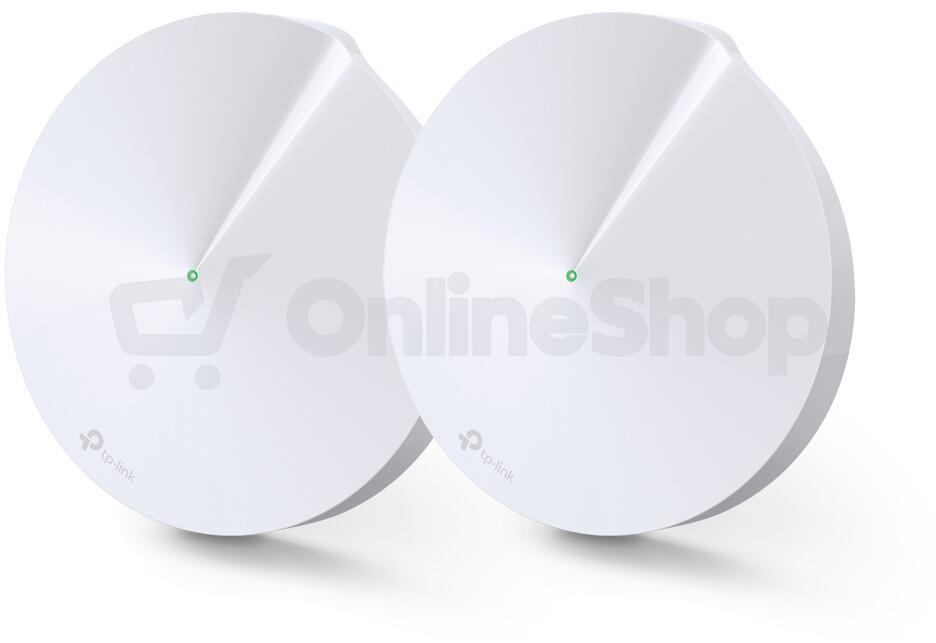 WiFi router TP-Link Deco M5 (2-Pack) 2x GLAN, 1x USB/ 400Mbps 2,4GHz/ 867Mbps 5GHz