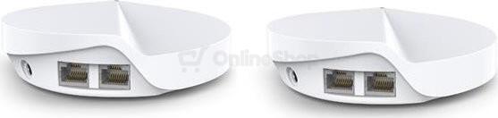 WiFi router TP-Link Deco M5 (2-Pack) 2x GLAN, 1x USB/ 400Mbps 2,4GHz/ 867Mbps 5GHz