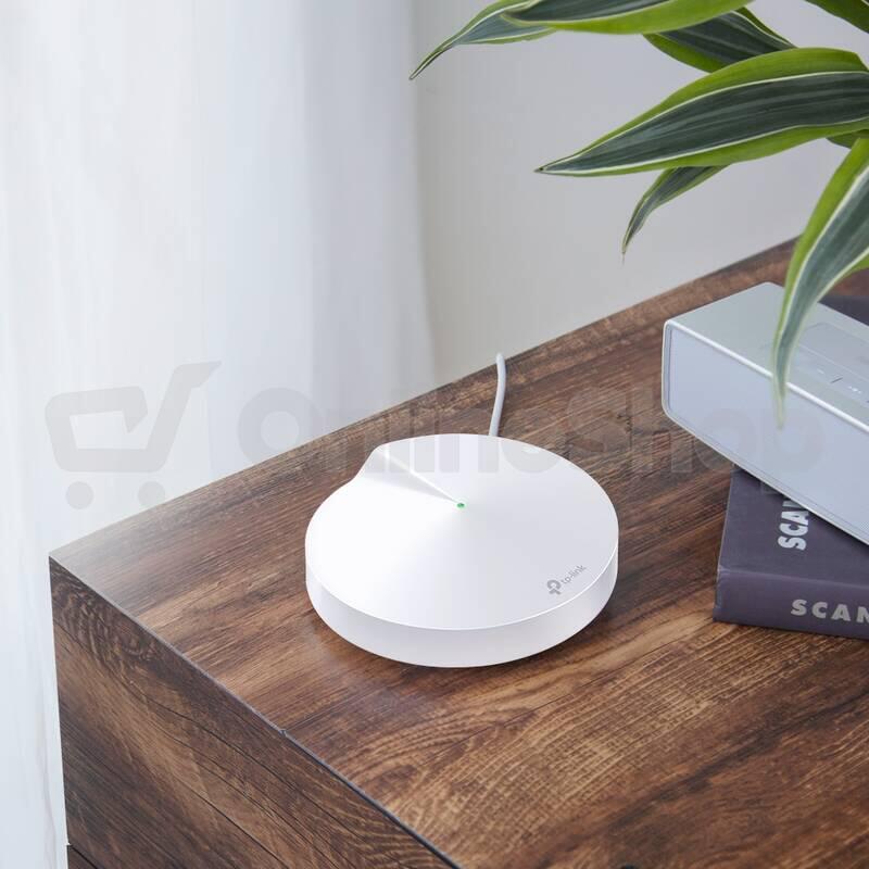 WiFi router TP-Link Deco M5 (2-Pack) 2x GLAN, 1x USB/ 400Mbps 2,4GHz/ 867Mbps 5GHz