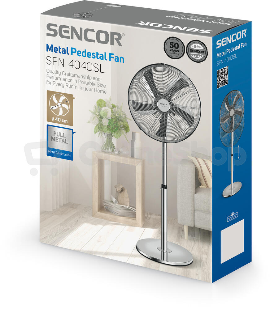 Stojanový ventilátor Sencor SFN 4040SL