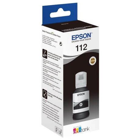 Epson 112 EcoTank Pigment Black ink bottle (C13T06C14A)