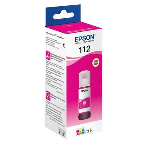 Epson 112 EcoTank Pigment Magenta ink bottle (foto 1)