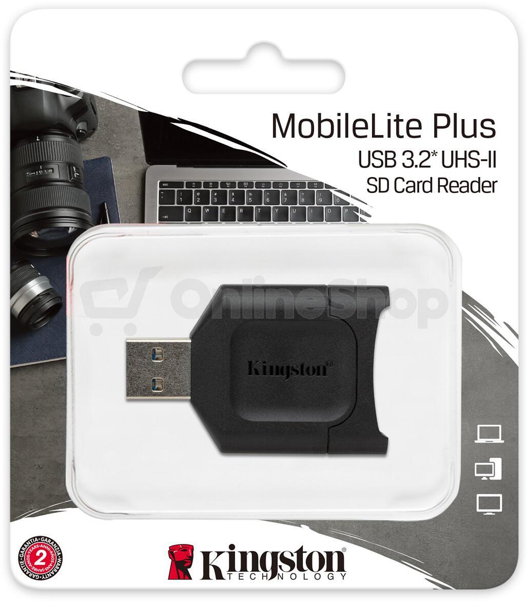 Čtečka paměťových karet Kingston MobileLite Plus USB 3.1 SDHC/SDXC UHS-II (MLP)