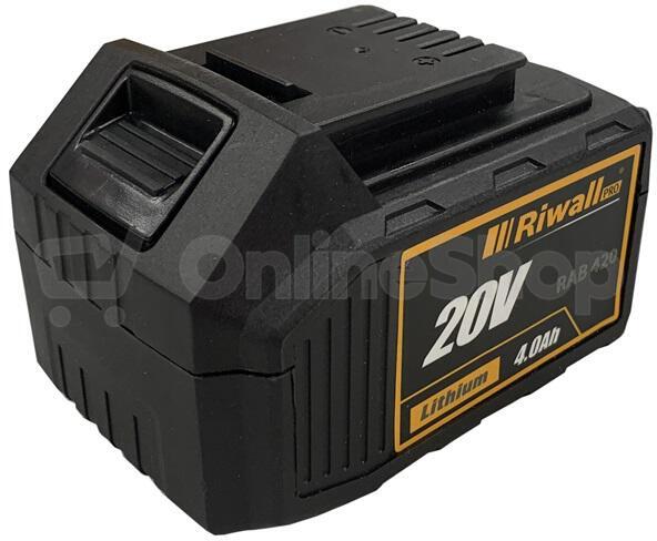 Riwall PRO RAB 420, baterie 20 V (4 Ah)