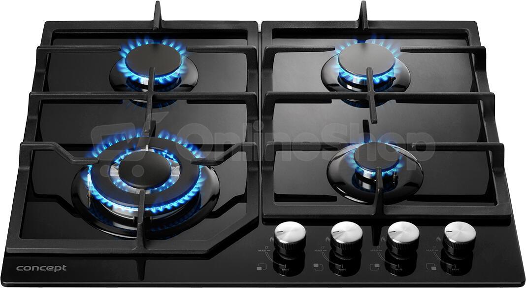 Plynová deska Concept PDV7460bc BLACK