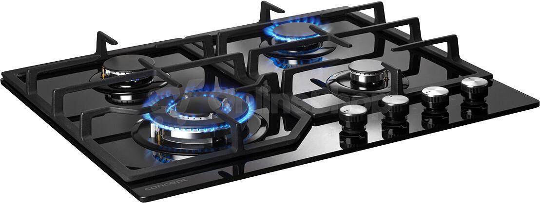 Plynová deska Concept PDV7460bc BLACK
