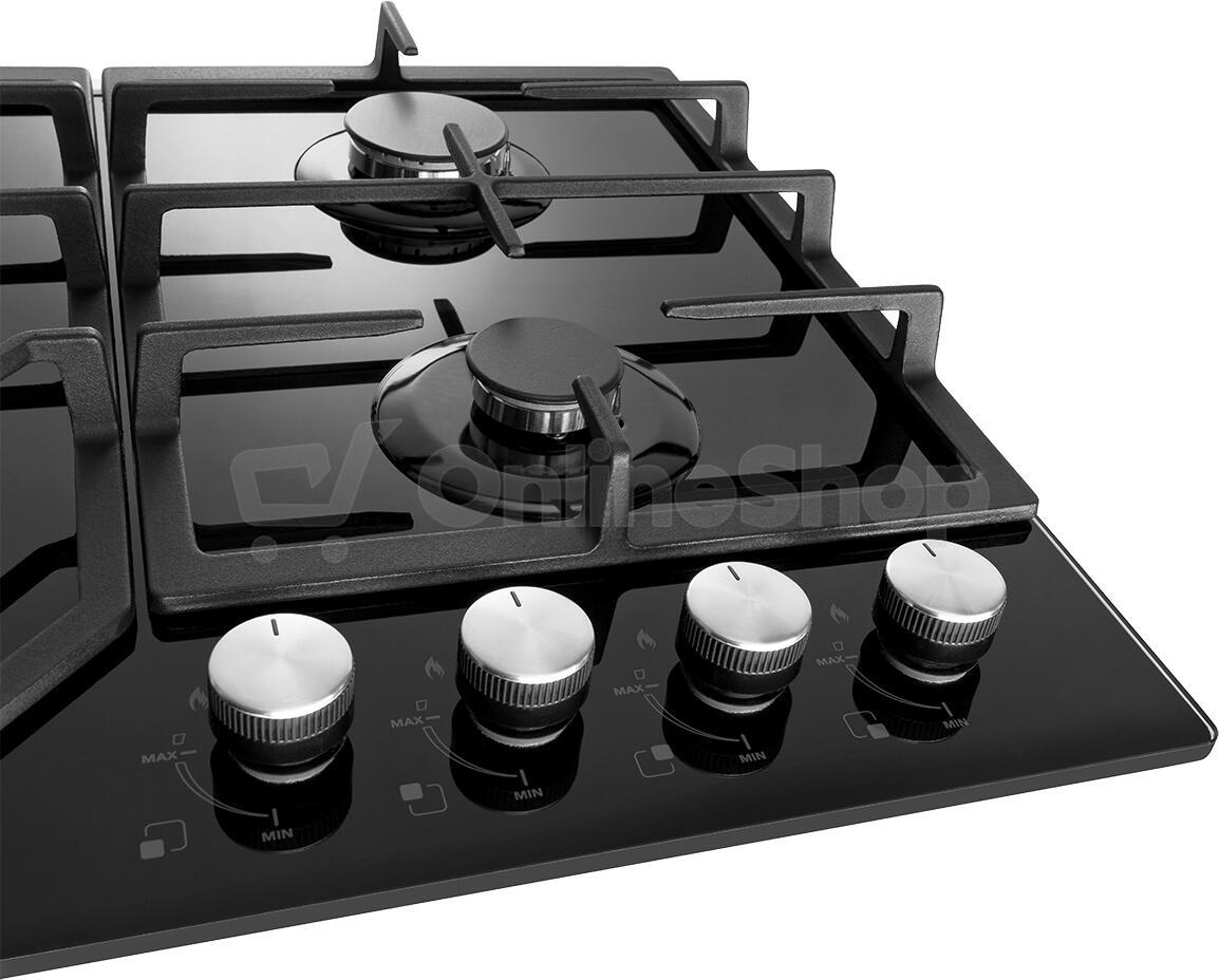 Plynová deska Concept PDV7460bc BLACK
