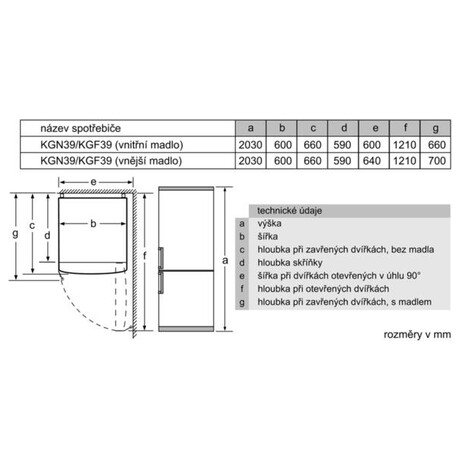 Bosch KGN39VWEP (foto 5)