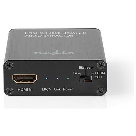 Pevodnk HDMI/Jack 3,5mm+Toslink NEDIS VEXT3470AT