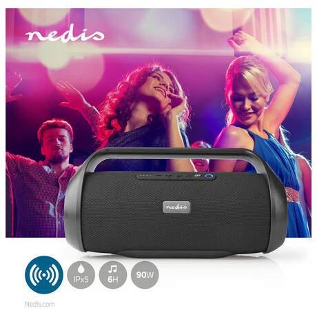 Bluetooth® Párty Přehrávač NEDIS SPBB320BK