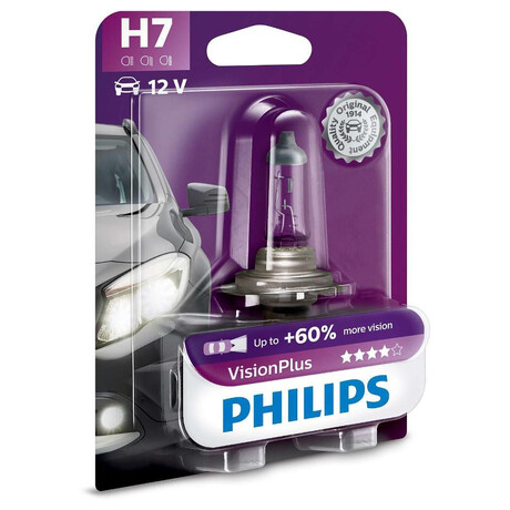 Philips H7&nbsp;VisionPlus 1&nbsp;ks (foto 2)
