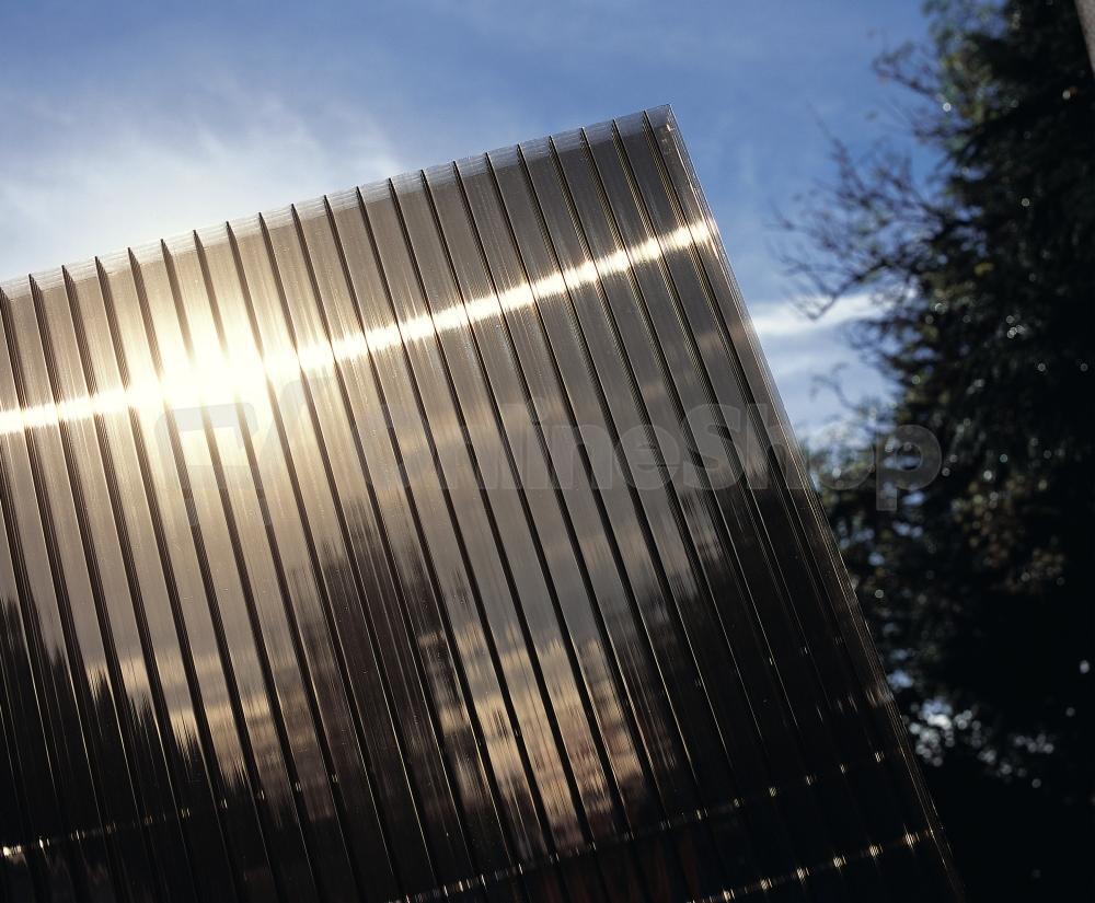 Pergola LANITPLAST WALL 43 hliníková, antracit/bronz
