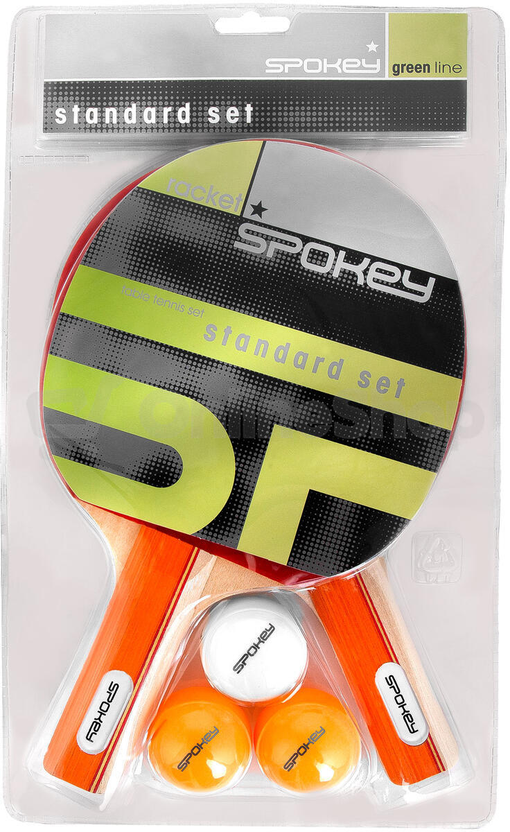 Spokey STANDARD SET * Pingpongová sada - 2 pálky, 3 míčky