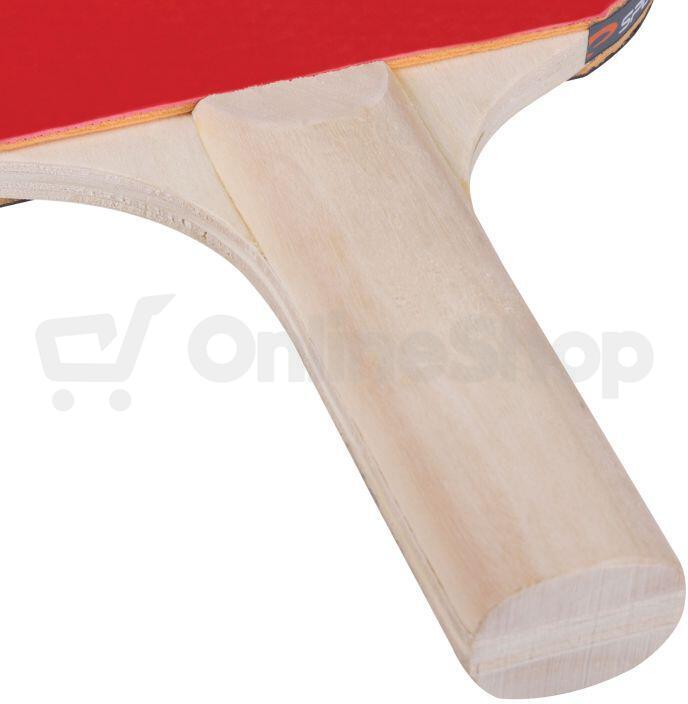 Spokey TRAINING Pingpongová pálka pro začátečníky, rovná rukojeť