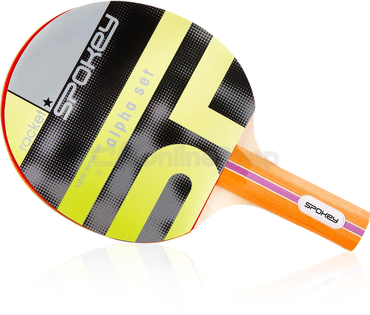 Spokey ALPHA SET * Pingpongová sada - 2 pálky, 3 míčky, síť