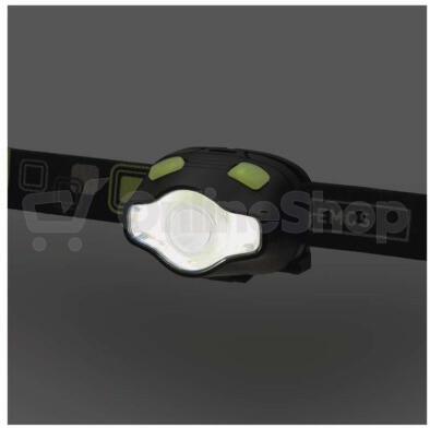 Emos COB LED + LED čelovka P3536, 220 lm, 100 m, 3× AAA