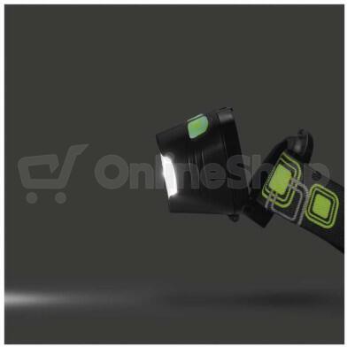 Emos COB LED + LED čelovka P3536, 220 lm, 100 m, 3× AAA