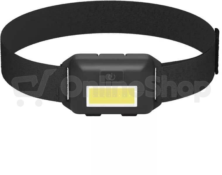Emos COB LED čelovka P3537, 110 lm, 3× AAA