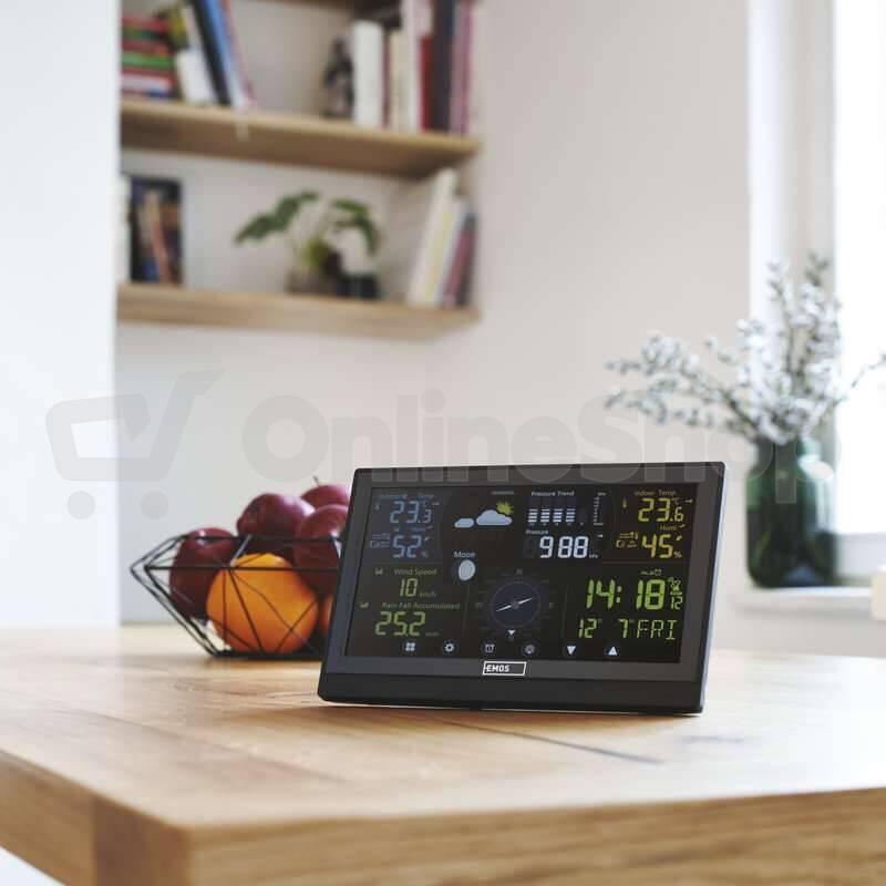 Emos bezdrátová meteostanice profi E6016 s anemometrem