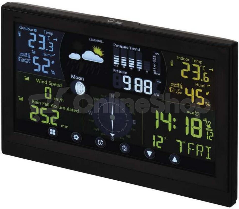 Emos bezdrátová meteostanice profi E6016 s anemometrem
