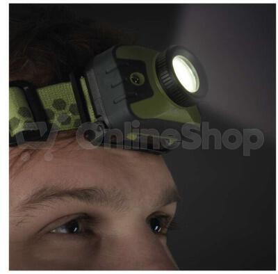 Emos CREE LED čelovka P3539, 330 lm, 200 m, 3× AAA