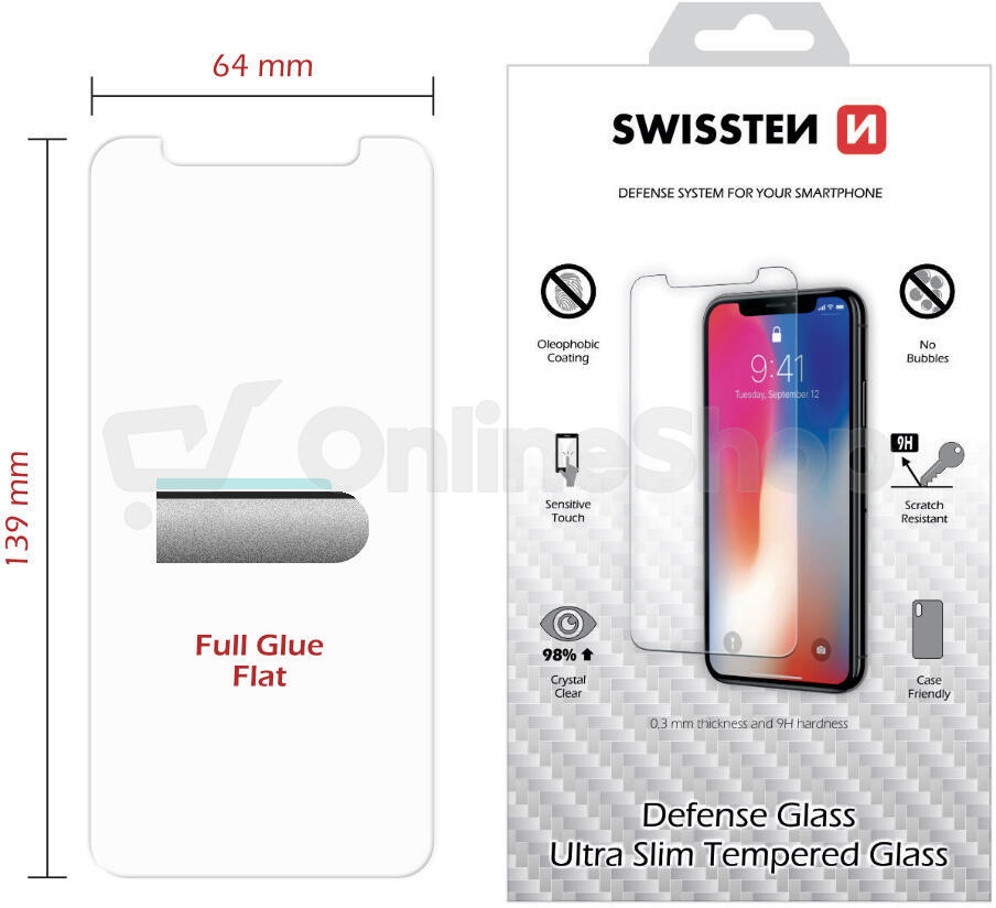OCHRANNÉ TEMPEROVANÉ SKLO SWISSTEN PRO APPLE IPHONE 11 RE 2,5D