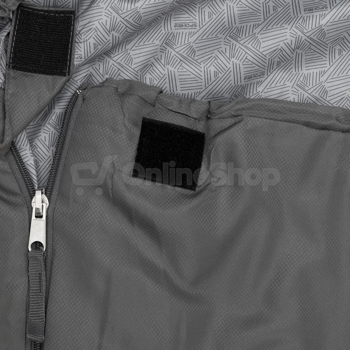 Spokey ULTRALIGHT 600 Spací pytel, 7°C, černo-šedý