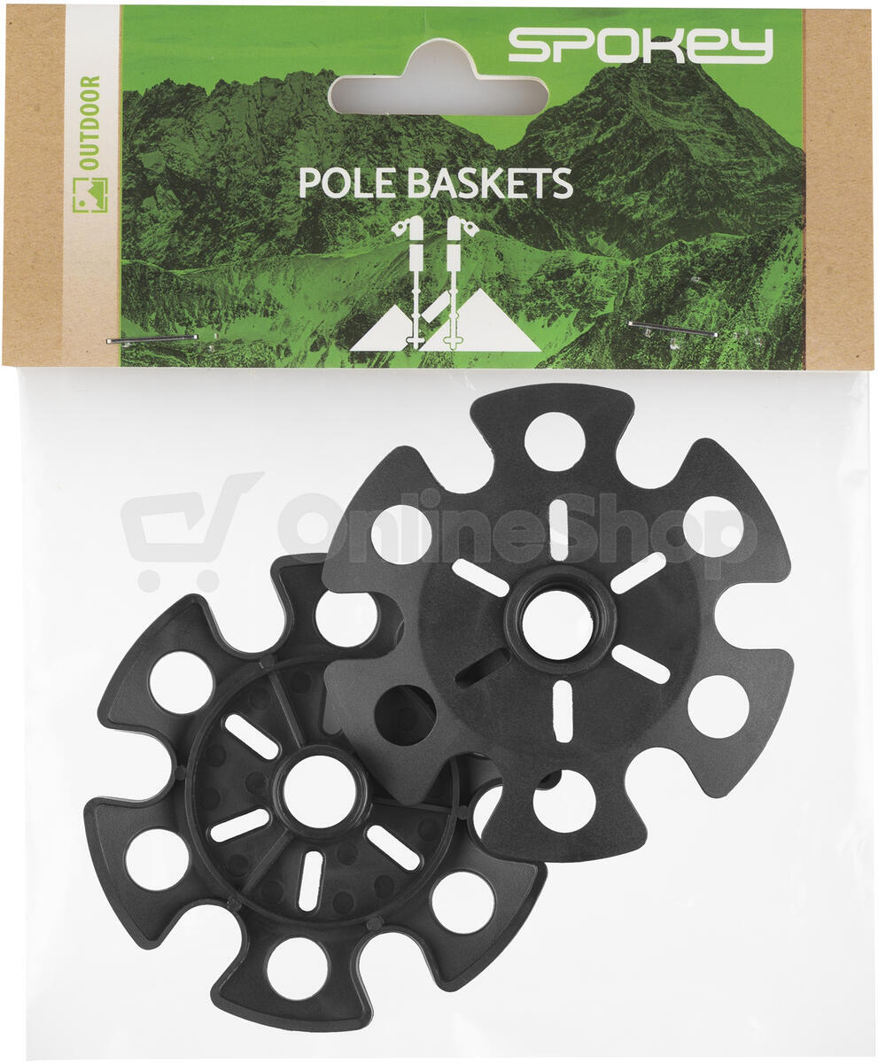 Spokey SNOW BASKET Talířky na hole, 85 mm