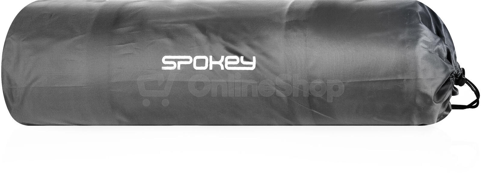 Samonafukovací karimatka Spokey FATTY 180 x 50 x 5 cm, šedá