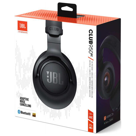Bezdrtov sluchtka JBL Club 950NC ern