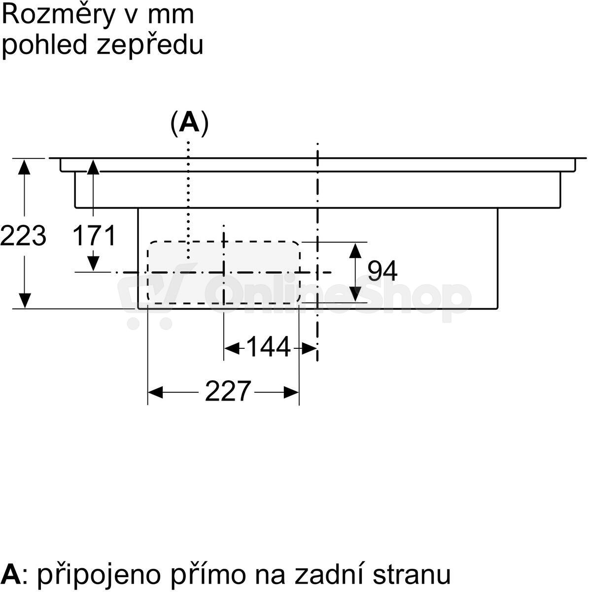 Indukční deska s odsavačem Bosch PXX875D67E
