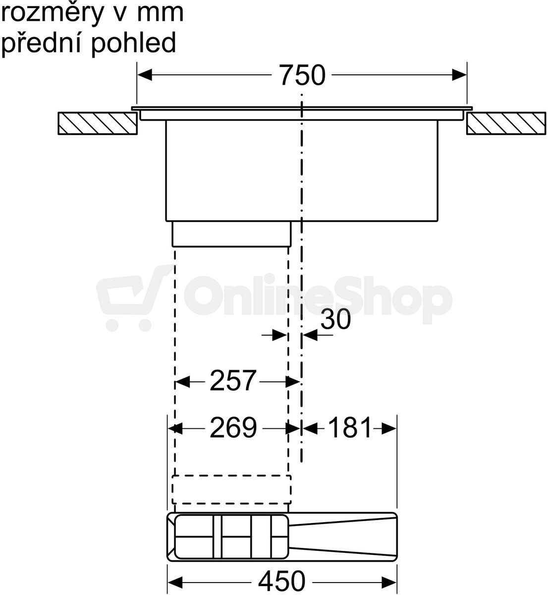 Indukční deska s odsavačem Bosch PXX875D67E