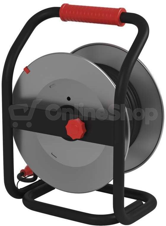 Prodlužovací kabel na bubnu Emos P084254, 4z, 25m, 1,5mm2