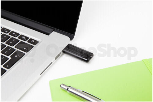 VERBATIM Flash disk Store 'n' Go PinStripe/ 32GB/ USB 3.0/ černá (49317)