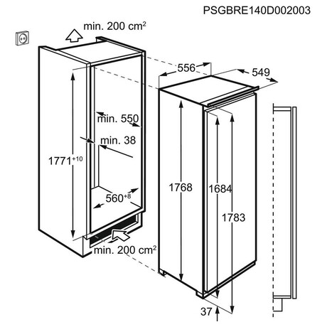 Chladnika AEG Mastery SKE818E9ZC