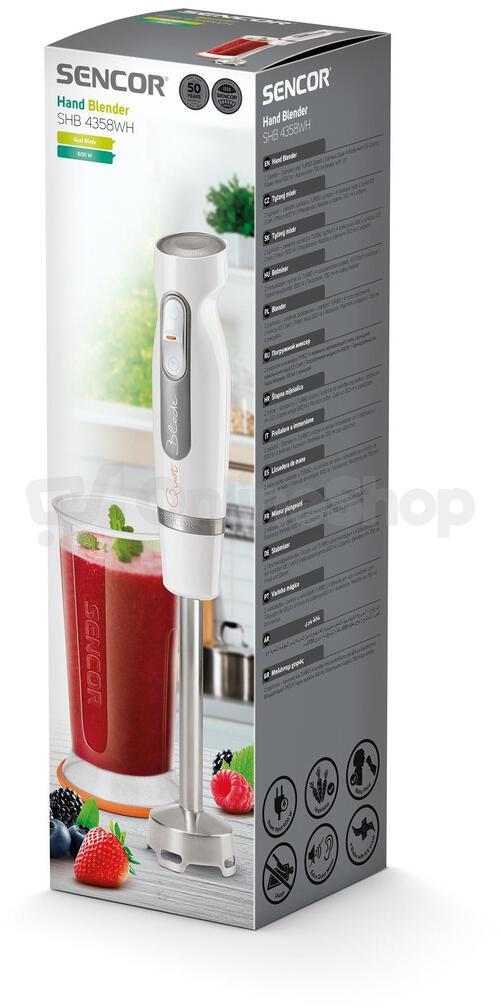 Tyčový mixér Sencor SHB 4358WH-EUE3