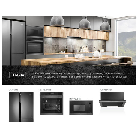 Mikrovlnn trouba Concept MTV7525ds TITANIA