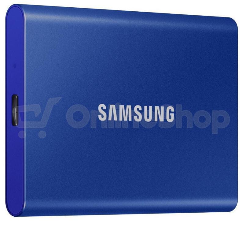 Samsung T7 / 1TB / SSD / Externí / 2.5" / Modrá / 3R (MU-PC1T0H/WW)