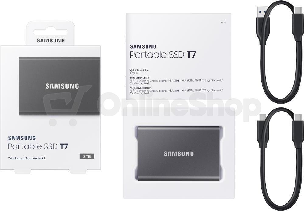 Externí SSD Samsung Portable 2 TB Black